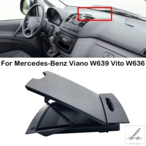 車フロントダッシュボードセンターコンソールグローブボックストップ収納雑貨ボックスメルセデスベンツビアノW639ヴィトW636 2006 2007 2008-2015用 部品 カ