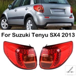 車用リアLEDテールランプ テールライトアセンブリ ストップブレーキライト ウィンカーランプ パーキングランプ スズキ テンユー SX4 ハッチバック 2013年式