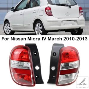 車用リアバンパーテールランプ テールライト ブレーキライトハウジング テールライト バルブ無 日産マイクラIV 2010年3月 2011年 2012年 2013年 部品 カスタ