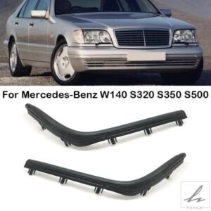 車用ヘッドライトゴムシーリングストリップヘッドランプトリム 1408261780 1408261880 メルセデスベンツ W140 S320 S350 S500 S600 1995 1996-1998用 部品