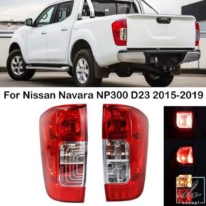 日産ナバラNP300 D23 2015 - 19用 リアバンパーテールライトストップブレーキライトテールライトアセンブリ電球付き 部品 カスタムパーツ アクセサリー