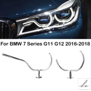 車フロントバンパー DRL デイタイムランニングライト ガイドプレート ヘッドライト エンジェルアイズ チューブストリップ BMW 7シリーズ G11 G12 2016 2017