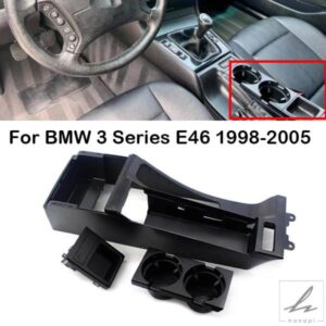新カーセンターコンソールトリムベース 3色 51168218305 BMW 3シリーズ E46 325I 328I 330I M3 4ドア 1998 1999-2004 2005 LHD専用 部品 カスタムパーツ