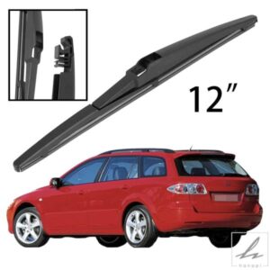 12インチ リアガラス ウォッシャー ワイパーブレード マツダ 6 ワゴン MK1 2002-2008 カーアクセサリー 部品 カスタムパーツ アクセサリー