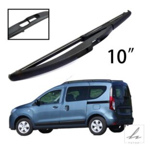 10インチ リアガラス ウォッシャー ワイパーブレード DACIA RENAULT DOKKER 2012-2020 カーアクセサリー 部品 カスタムパーツ アクセサリー