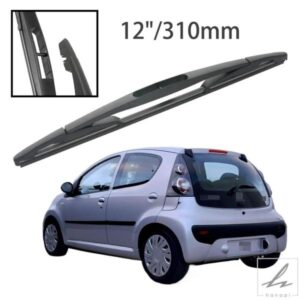 12インチ リアガラス ウォッシャー ワイパーブレード シトロエン C1 MK1 2005-2014 カーアクセサリー 部品 カスタムパーツ アクセサリー