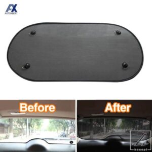 車用サンシェード UVカット 車用カーテン 車用窓用サンシェード リアウィンドウ用メッシュサンバイザー 夏用ウィンドウフィルム 部品 カスタムパーツ