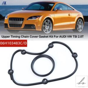 06H103483 上部タイミングチェーンカバーガスケットシール カーアクセサリー VW PASSAT JETTA EOS AUDI A5 A4 A3 Q5 TT 06H103483C 06H103483D 部品 カスタ