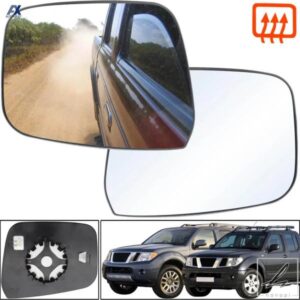 左右サイドウィングミラーガラス 凸面 日産 ナバラ D40 2005 - 2013 パスファインダー R51 2005 - 2012 リアビュー 部品 カスタムパーツ アクセサリー