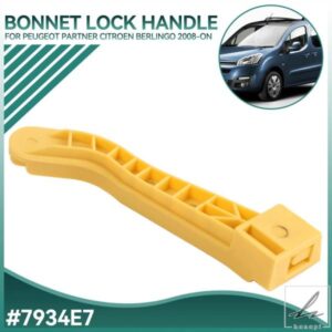 車用ボンネットロックキャッチリペアハンドルプル シトロエン 思い出ゴ プジョーパートナー 2008年以降 7934E7 7934C5 自動車交換部品 部品 カスタムパーツ