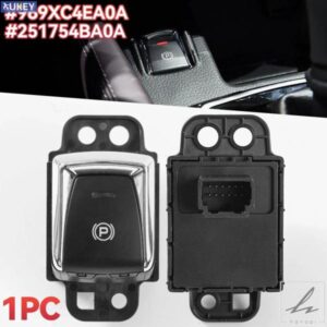 車用電子ハンドブレーキボタンスイッチパーキングブレーキコントロールスイッチ日産エクストレイル T32 キャシュカイ 2014-18 969XC4EA0A 251754BA0A部品カ