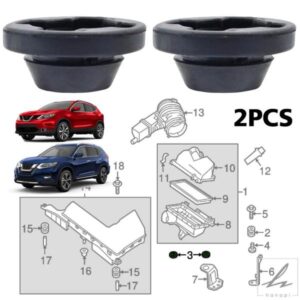日産 エクストレイル キャシュカイ ローグ スポーツ デュアリス T30 T31 T32 J10 J11 エアクリーナー フィルター バッファー クッションマウント ゴムブッシ