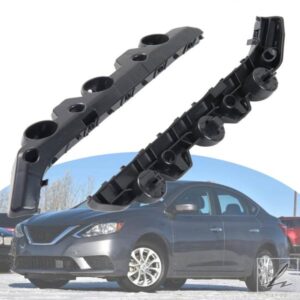 日産 セントラ 2016 2017 2018 19 車用 フロントバンパー リテーナー ブラケット スぺーサー 左右ペア サイドビーム マウント サポート 622253YU0A 部品 カ