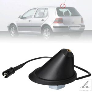 車用ルーフマウント アンテナベース アンテナシール AM/FMステレオラジオ 増幅信号 VWゴルフパサートジェッタボラT4用部品 カスタムパーツ アクセサリー 部