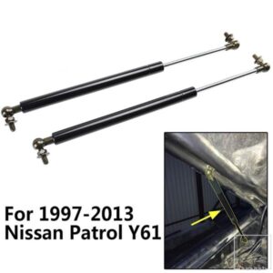 日産パトロール Y61 1997-2018 Y62 2010-現在用 フロントフード ガスストラット ボンネットサポート リフター スプリングホルダー ロッド ツールセット 部品
