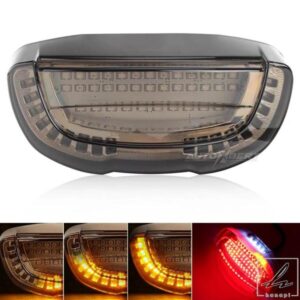 汎用LED統合シーケンシャルターンストップリアブレーキランプオートバイバイクテールライトホンダスズキカワサキヤマハ用部品カスタムパーツアクセサリー 部
