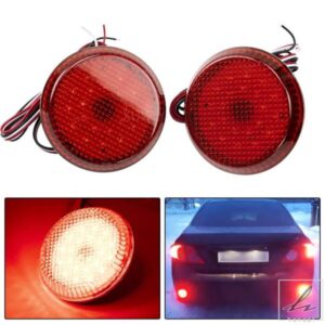 日産 キャシュカイ J10 X-トレーラー T31 ジューク用 トヨタ カローラ E150 2007-2010 LED ブレーキテールライト リアバンパー リフレクター ランプ 2個 部