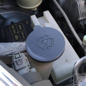 日産ムラーノ Z50 ナバラマーチ ローグ 300ZX 350Z フロントガラスワイパー ウォッシャー リキッドリザーバー カバー ウォータータンク ボトルキャップ チュ