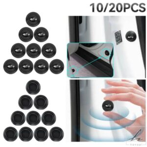 10/20個 ドアバンパープロテクターステッカー 汎用 衝撃吸収ミュートショックノイズガスケット バンパープロテクター 車トラック SUV用部品 カスタムパーツ