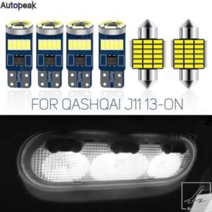 日産 キャシュカイ J11 13 2014 - 20 車内LEDライト CANバス 室内ランプ マップドーム トランクブートライト 部品 カスタムパーツ アクセサリー