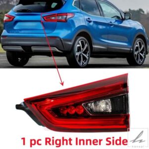 日産 キャシュカイ 2019-2021 用 右側インナーLEDテールライト リアウィンカークリアランスハザード灯 J11 26555-HV55A用 部品 カスタムパーツ アクセサリー