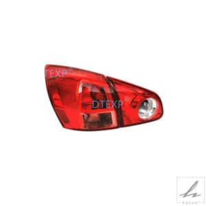 1 ピース外側テールライト日産キャシュカイ デュアリス J10 2008 - 15 リアランプバルブ無 部品 カスタムパーツ アクセサリー