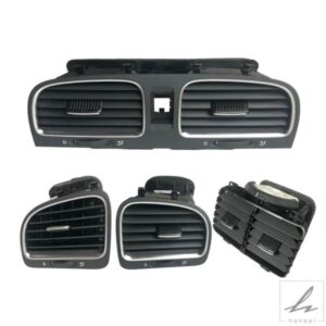 1/4個 インテリア ダッシュ AC エアアウトレット ベントグリル VW ゴルフ 6 GTI MK6 R ラビット 2009-2012 5K0819728 5K0819703 5K0819704 1K0819203 部品