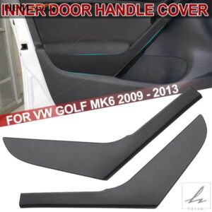 車用インナードアハンドル 内側 内装ドアプルハンドル フロント 左 右 VW ゴルフ 6 MK6 2009 - 2013 5K4868039A 5K4868040A 部品 カスタムパーツ