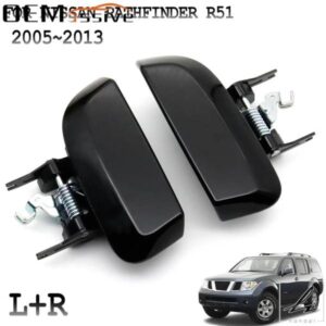 日産 パスファインダー R51 2005 - 2013 82606EA502 カーアクセサリー用 外側ドアハンドル リア左右 助手席側 部品 カスタムパーツ アクセサリー