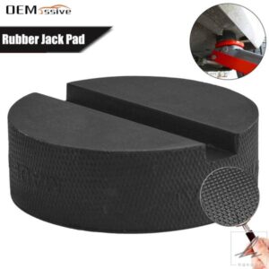 汎用小型ジャッキゴムパッド直径60MM滑り止めレールアダプターサポートブロックージャッキカーリフトツールアクセサリー 部品 カスタムパーツ アクセサリー