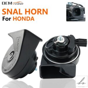12V 110-125DB 410/510HZ 高低ピッチ カタツムリホーン 大音量 ACURA TSX RL HONDA INSIGHT ODYSSEY HR-V CITY STREAM CIVIC ACCORD用 部品 カスタムパーツ