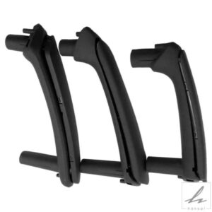 車内ドア用プルグラブハンドル VW PASSAT B5 2001 - 05 3B4867372 3B0867180A 3B4867179B 3個 カーパーツ 部品 カスタムパーツ アクセサリー
