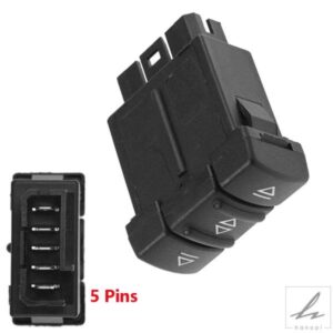電動パワーウィンドウリフターコントロールスイッチ ルノー19 II 7700817339 部品に適合 部品 カスタムパーツ アクセサリー