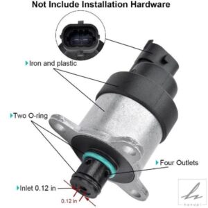 0928400666 5183245A FCA 5.9L 燃料噴射圧力レギュレーター メーターリングコントロールソレノイドバルブ ダッジラム 2500 3500 2003-2007用 部品 カスタム