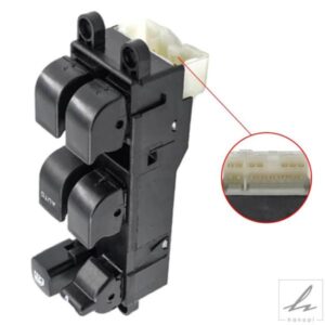 日産ナバラブルーバードサニープリメーラピックアップ254012M110 25401-2M120 25401-2M110用フロント右車パワーウィンドウスイッチカーパーツ 部品 カスタム