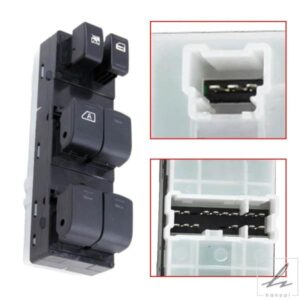 電動パワーウィンドウマスターリフタースイッチボタン 日産 ティアナ J32 J32R J32Z 25401-JN03A 25401JN03A 25401-JN01A 25401-JN00A 部品 カスタムパーツ