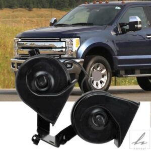 車用電動ホーンブラケット付きデュアルホーンアセンブリ F250 F350 スーパーデューティ 2017-2022 HC3Z13832G HC3Z13832D HC3Z13832E HC3Z13832C 部品 カス