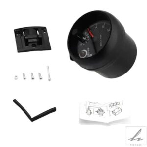 汎用 8000RPM ブラック デジタル スピードメーター カー タコグラフ カー タコスコープ ゲージ 回転計 部品 カスタムパーツ アクセサリー