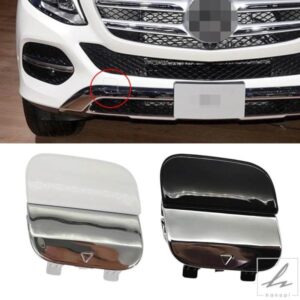車用フロントバンパー牽引フックカバーキャップ牽引穴蓋トレーラートリムキャップメルセデスベンツW292 GLE350 GLE450 2015-2019 1668857222 部品 カスタム