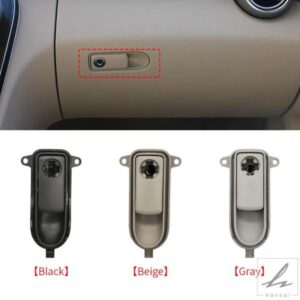 車用グローブボックススイッチハンドルツールボックスコンパートメント蓋スイッチグリップロックメルセデスベンツW205 W253 W447 W448 C GLC Vクラス VITO用