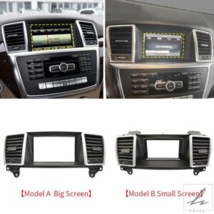 車用フロントエアコン ACベントグリルアウトレット 完全組立 メルセデスベンツ W166 ML GLクラス 2012-2015 GL350 ML400用 部品 カスタムパーツ