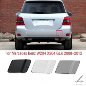車用リアバンパー牽引フックカバーキャップ トレーラー牽引用アイリッド メルセデスベンツ GLK W204 X204 GLK200 GLK220 GLK250 GLK300 2008-2012用 部品 カ