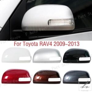 翼ドアサイドミラーキャップシェルハウス外装バックミラーカバー蓋トヨタRAV4 RAV 4 2009 - 13用 部品 カスタムパーツ アクセサリー