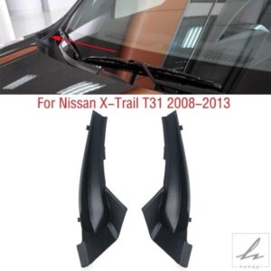 日産 X-TRAIL XTRAIL T31 2008-2013 車用 フロントガラスラップ コーナートリム ワイパー サイドトリムカバー 蓋プレート 66895-JG000 部品 カスタムパーツ