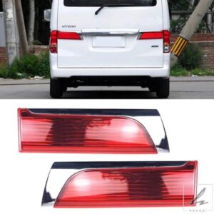日産NV200 2010-2015用 リアバンパー内側 テールブレーキライトシェル ウィンカーリフレクター フォグランプカバー 部品 カスタムパーツ アクセサリー