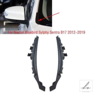 日産ブルーバード シルフィ セントラ B17 2012-2019 車用フロントガラスラップコーナートリムワイパーサイドトリムカバー蓋 1組 部品 カスタムパーツ