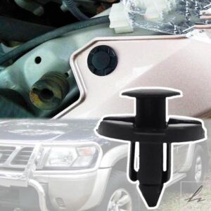 日産パトロール Y60 Y61 Y62 1988 - 2018 2019 サファリ アルマダ カーバンパー ホイールアーチ トリム クリップ ライニング ライナー マッドフラップ ガー