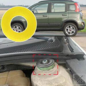 車用フロントストラットトップマウントタワーサスペンションショックアブソーバーパッドアクセサリー SEAT FIAT PANDA 141 MK1 MK2 GINGO 1980 - 2017用 部