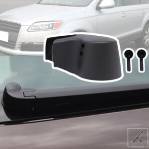 車用リアウインドシールド ワイパーアーム ロッカーボルトキャップ ウォッシャー ジェットノズルキット アクセサリー AUDI Q7 4L 4M 2007 2008 - 2018用 部