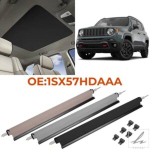 車用パノラマサンルーフサンシェードカーテンカバーアセンブリ ジープ レネゲード 2011-2024 2017 - 23 1SX57HDAAA 部品 カスタムパーツ アクセサリー